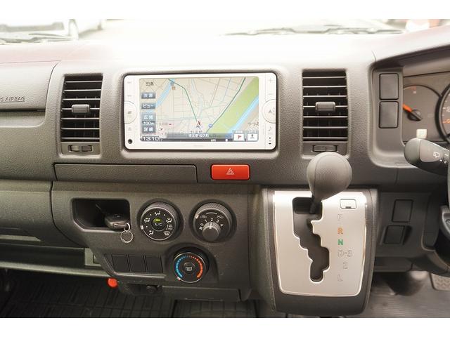 ハイエースバン ロングＤＸ　４ドア　ガソリン　６人乗　パワーゲート　荷室加工　ハイルーフ　トヨタ車体製リフト　荷台板張り　ラッシング１段　小窓　バックカメラ　純正ナビ　ワンセグＴＶ　ＡＴ（30枚目）