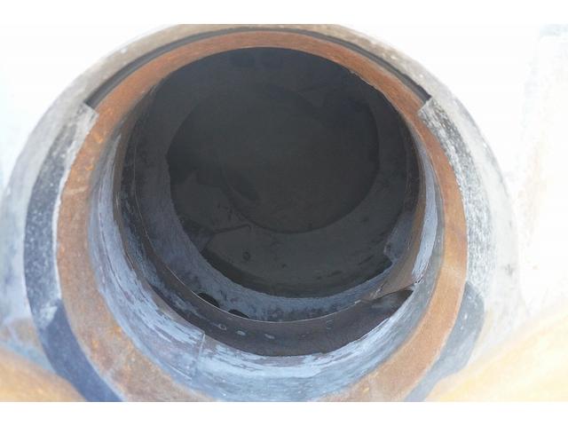 ファイター ミキサー車 カヤバ製 11.5トン積 ドラム容量9.8立米 大型 3軸 ベッド付 積載11500kg 電動ホッパーカバー 水タンク 自動洗浄 混合容量5.0立米 アルミホイール 坂道発進補助 ミラーヒーター ETC 6速MT(28枚目)