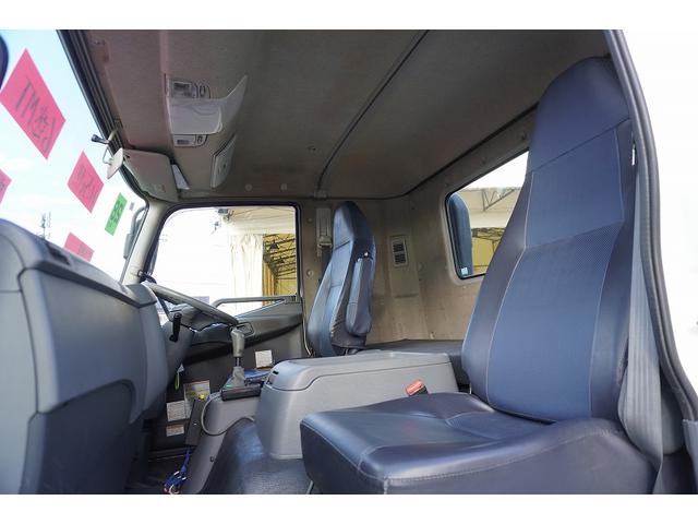 ファイター ミキサー車 カヤバ製 11.5トン積 ドラム容量9.8立米 大型 3軸 ベッド付 積載11500kg 電動ホッパーカバー 水タンク 自動洗浄 混合容量5.0立米 アルミホイール 坂道発進補助 ミラーヒーター ETC 6速MT(37枚目)