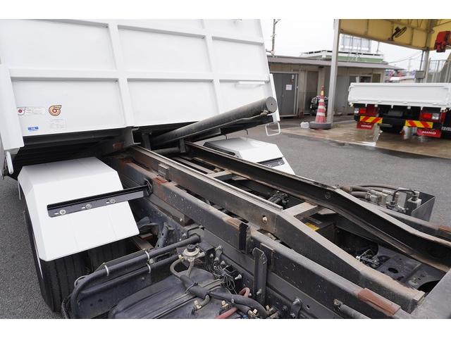 エルフトラック ワイド 強化 ローダーダンプ 新明和製 積載3750kg 一方開 スライド用ラジコン ETC ダンプピン 壁面フック3対 AT(39枚目)