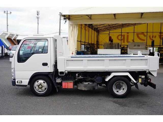 エルフトラック 強化　ローダーダンプ　三方開　３トン積　手動コボレーン　新明和製　積載３０００ｋｇ　スライド用ラジコン　ダンプピン　ＥＴＣ　キーレス　ＡＴ（3枚目）