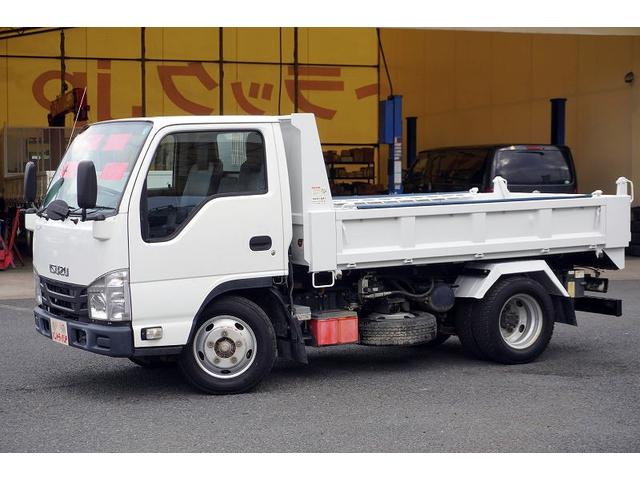 エルフトラック 強化　ローダーダンプ　三方開　３トン積　手動コボレーン　新明和製　積載３０００ｋｇ　スライド用ラジコン　ダンプピン　ＥＴＣ　キーレス　ＡＴ（7枚目）
