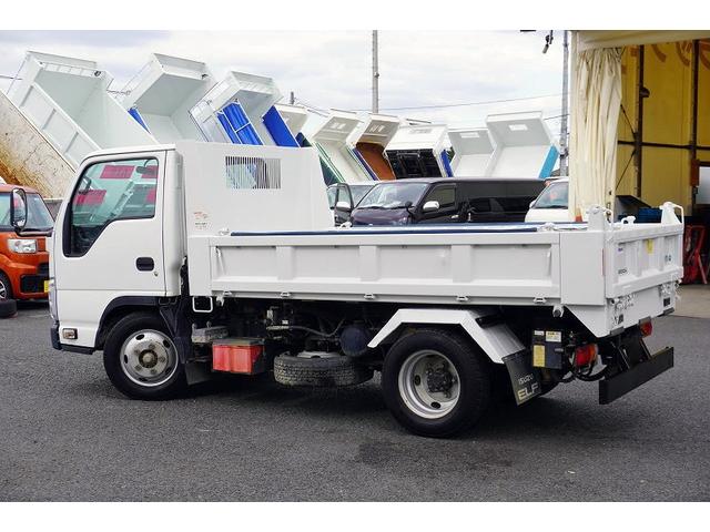 エルフトラック 強化　ローダーダンプ　三方開　３トン積　手動コボレーン　新明和製　積載３０００ｋｇ　スライド用ラジコン　ダンプピン　ＥＴＣ　キーレス　ＡＴ（9枚目）