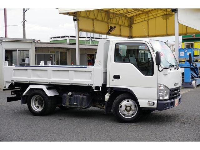 エルフトラック 強化　ローダーダンプ　三方開　３トン積　手動コボレーン　新明和製　積載３０００ｋｇ　スライド用ラジコン　ダンプピン　ＥＴＣ　キーレス　ＡＴ（10枚目）