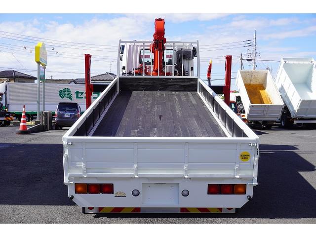 ファイター 増トン 5段セルフクレーン 7.2トン積 6m長 ラジコン ワイド ベッド付 積載7200kg 古河ユニック製 ハイジャッキ アユミ板掛け フックイン 2.93t吊 坂道発進補助 メッキ 衝突軽減ブレーキ 車線逸脱警報 回送 6速MT 重機運搬 ETC2.0(48枚目)