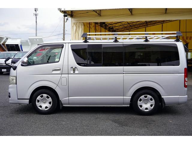 ハイエースバン ロング スーパーGL 5ドア ガソリン パワーゲート 5人乗 トヨタ車体製リフト 荷台板張り ルーフキャリア ラダー バックカメラ ナビ ワンセグTV ETC 小窓 電格ミラー オートエアコン AT リフト リアクリアランスソナー(5枚目)
