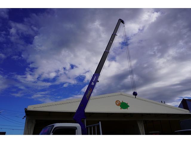 キャンター ワイド超ロング 4段クレーン 3.3トン積 タダノ ラジコン 積載3300kg フックイン 2.93t吊 バックカメラ 左電格ミラー LEDヘッドライト フォグランプ スマートキー 衝突軽減ブレーキ 車線逸脱警報 5速MT(22枚目)