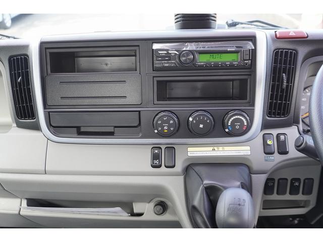 キャンター ワイド超ロング 4段クレーン 3.3トン積 タダノ ラジコン 積載3300kg フックイン 2.93t吊 バックカメラ 左電格ミラー LEDヘッドライト フォグランプ スマートキー 衝突軽減ブレーキ 車線逸脱警報 5速MT(31枚目)