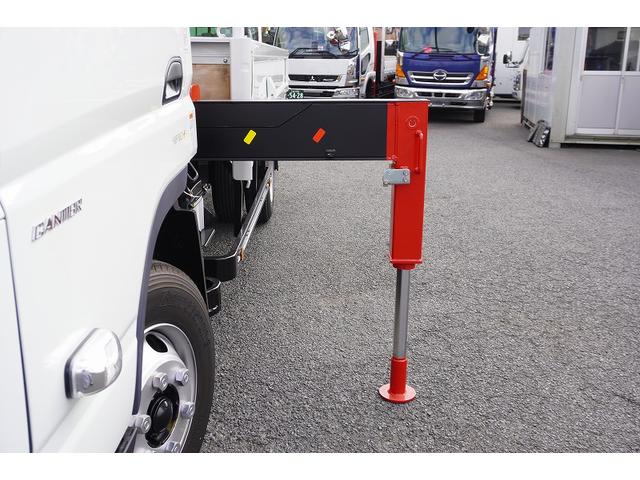 キャンター ワイド超ロング 4段クレーン 3.35トン積 ラジコン 積載3350kg 古河ユニック製 フックイン 2.93t吊 セイコーラック バックカメラ LEDヘッドライト LEDフォグランプ 左電格ミラー スマートキー 衝突軽減ブレーキ 車線逸脱警報 5速MT(37枚目)