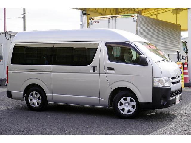 ハイエースバン ロングDX 5ドア ハイルーフ ガソリン パワーゲート AT 3人乗 和光工業製リフト ラッシング1段 荷室加工有 荷台板張り バックカメラ ETC 社外ナビ セパレーターカーテン(7枚目)