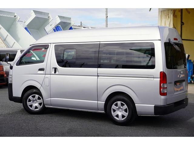 ハイエースバン ロングDX 5ドア ハイルーフ ガソリン パワーゲート AT 3人乗 和光工業製リフト ラッシング1段 荷室加工有 荷台板張り バックカメラ ETC 社外ナビ セパレーターカーテン(10枚目)