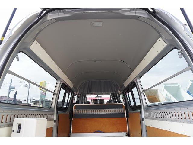 ハイエースバン ロングDX 5ドア ハイルーフ ガソリン パワーゲート AT 3人乗 和光工業製リフト ラッシング1段 荷室加工有 荷台板張り バックカメラ ETC 社外ナビ セパレーターカーテン(27枚目)