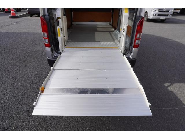 ハイエースバン ロングDX 5ドア ハイルーフ ガソリン パワーゲート AT 3人乗 和光工業製リフト ラッシング1段 荷室加工有 荷台板張り バックカメラ ETC 社外ナビ セパレーターカーテン(36枚目)