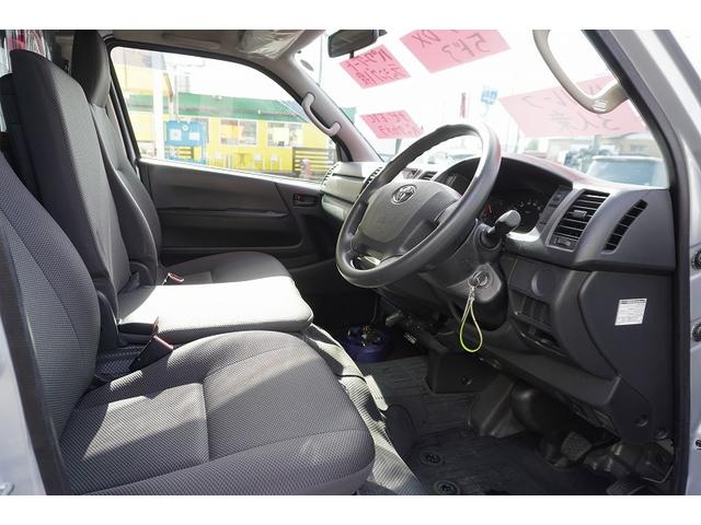 ハイエースバン ロングDX 5ドア ハイルーフ ガソリン パワーゲート AT 3人乗 和光工業製リフト ラッシング1段 荷室加工有 荷台板張り バックカメラ ETC 社外ナビ セパレーターカーテン(38枚目)