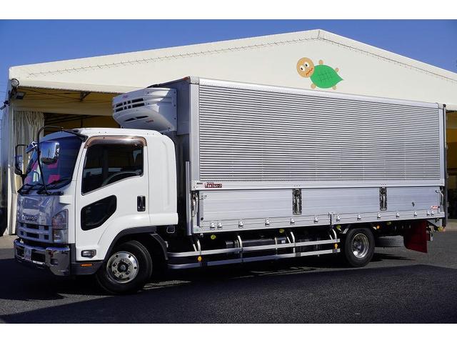 フォワード 4トン ワイド 寝台 冷蔵ウイング リアエアサス 6.2m長 ベッド付 積載2100kg スタンバイ装置 ラッシング2段 セイコーラック バックカメラ ETC 坂道発進補助 HIDヘッドライト 菱重製 6速MT(8枚目)