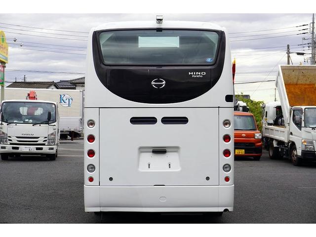 ポンチョ ショート　路線バス　２７人乗り　１３座席　立ち席有　自動ドア　１ドア　ノンステップ　総輪エアサス　荷物スペース　ビニールシートカバー　電光掲示板　バックカメラ　フォグランプ　ＡＴ　プレヒーター（3枚目）