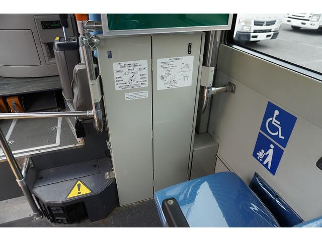 ポンチョ ショート　路線バス　２７人乗り　１３座席　立ち席有　自動ドア　１ドア　ノンステップ　総輪エアサス　荷物スペース　ビニールシートカバー　電光掲示板　バックカメラ　フォグランプ　ＡＴ　プレヒーター（31枚目）