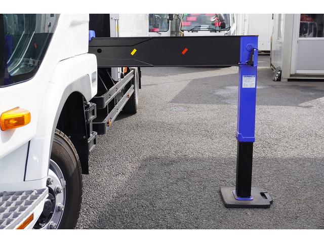 ファイター 増トン　ワイド　４段クレーン　アルミブロック　ラジコン　ベッド付　積載７４００ｋｇ　タダノ製　５．５ｍ長　フックイン　２．９３ｔ吊　差違いアウトリガー　落込フック５対　セイコーラック　坂道発進補助　メッキ　衝突軽減ブレーキ　車線逸脱警報　６速ＭＴ（32枚目）