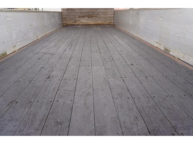 ヒノレンジャー 増トン ベッド 4段クレーン 7.1トン積 6m長 ラジコン 標準幅 積載7100kg 古河ユニック製 アルミブロック フックイン 2.93t吊 差違いアウトリガー 角足 セイコーラック アオリ上部プロテクター 鳥居板張り工具入れ 坂道発進補助 メッキ(42枚目)