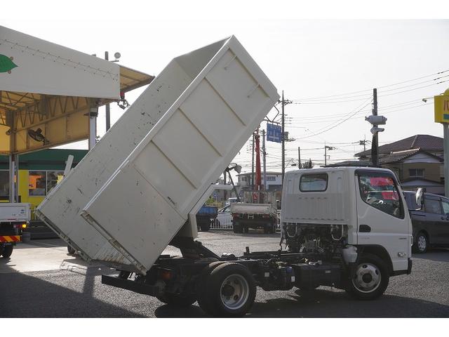 キャンター 強化　深ダンプ　土砂禁止　一方開　３トン積　リア観音扉式　極東製　積載３０００ｋｇ　左電格ミラー　ＥＴＣ　スマートキー　ＬＥＤヘッドライト　フォグランプ　衝突軽減ブレーキ　車線逸脱警報　５速ＭＴ（31枚目）