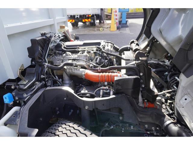 キャンター 強化　深ダンプ　土砂禁止　一方開　３トン積　リア観音扉式　極東製　積載３０００ｋｇ　左電格ミラー　ＥＴＣ　スマートキー　ＬＥＤヘッドライト　フォグランプ　衝突軽減ブレーキ　車線逸脱警報　５速ＭＴ（34枚目）