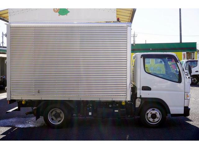 キャンター １０尺　アルミバン　２トン積　ラッシング２段　バックカメラ　積載２０００ｋｇ　ＥＴＣ　フォグランプ　全高２７７ｃｍ　衝突軽減ブレーキ　車線逸脱警報　パブコ製　５速ＭＴ　標準幅　ショート　左電格ミラー　９０度ストッパー（5枚目）