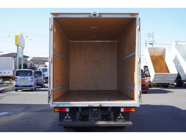 キャンター １０尺　アルミバン　２トン積　ラッシング２段　バックカメラ　積載２０００ｋｇ　ＥＴＣ　フォグランプ　全高２７７ｃｍ　衝突軽減ブレーキ　車線逸脱警報　パブコ製　５速ＭＴ　標準幅　ショート　左電格ミラー　９０度ストッパー（26枚目）