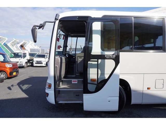 メルファ 送迎バス　３９人乗　２ドア　スイング自動ドア　プレヒーター　モケットシート　荷室スペース　小型トランク　総輪エアサス　ガイド席　オートエアコン　バックカメラ　ルームラック　アルミホイール　ＡＴ（35枚目）