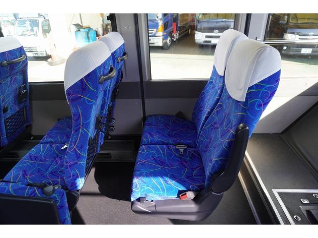 メルファ 送迎バス　３９人乗　２ドア　スイング自動ドア　プレヒーター　モケットシート　荷室スペース　小型トランク　総輪エアサス　ガイド席　オートエアコン　バックカメラ　ルームラック　アルミホイール　ＡＴ（37枚目）