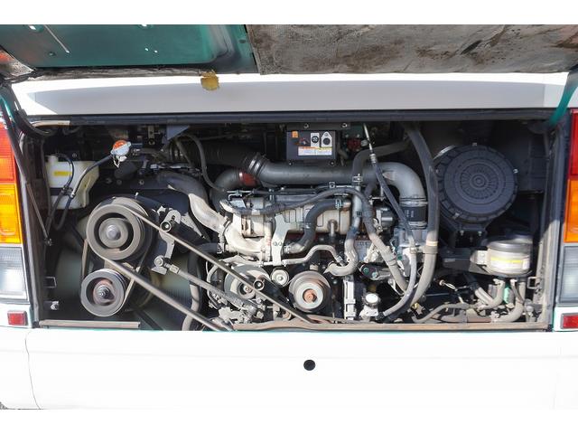 メルファ 送迎バス　３９人乗　２ドア　スイング自動ドア　プレヒーター　モケットシート　荷室スペース　小型トランク　総輪エアサス　ガイド席　オートエアコン　バックカメラ　ルームラック　アルミホイール　ＡＴ（39枚目）