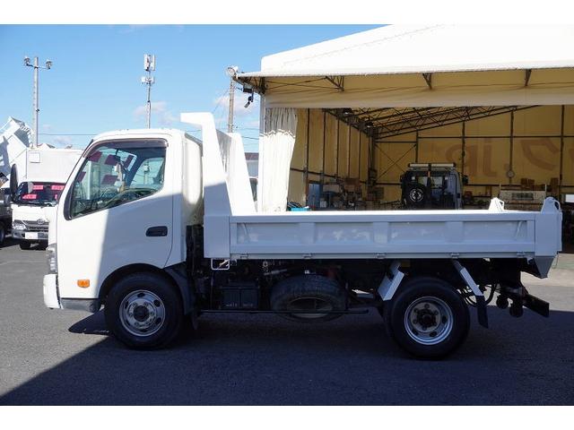 デュトロ ワイド　強化　ローダーダンプ　新明和製　三方開　３．７トン積　積載３７００ｋｇ　ダンプピン　ＥＴＣ　６速ＭＴ（4枚目）