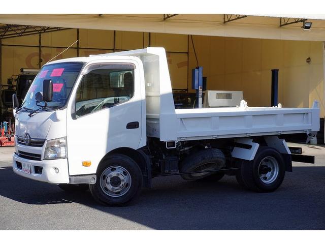 デュトロ ワイド　強化　ローダーダンプ　新明和製　三方開　３．７トン積　積載３７００ｋｇ　ダンプピン　ＥＴＣ　６速ＭＴ（7枚目）