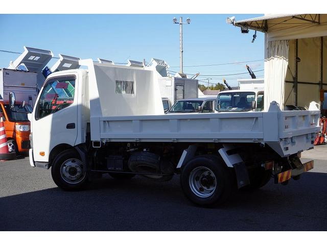 デュトロ ワイド　強化　ローダーダンプ　新明和製　三方開　３．７トン積　積載３７００ｋｇ　ダンプピン　ＥＴＣ　６速ＭＴ（9枚目）