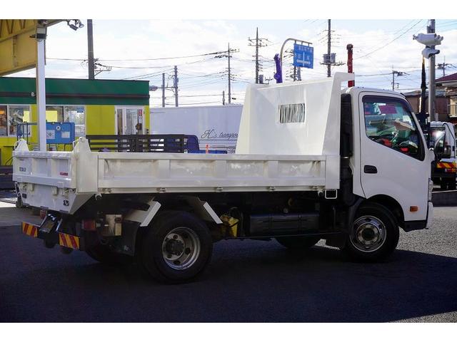 デュトロ ワイド　強化　ローダーダンプ　新明和製　三方開　３．７トン積　積載３７００ｋｇ　ダンプピン　ＥＴＣ　６速ＭＴ（10枚目）