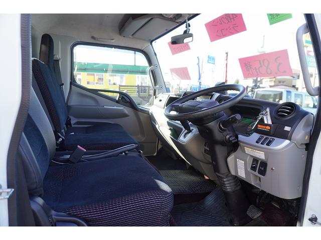 キャンター カスタム　ワイドロング　４段クレーン　ラジコン　２．９３ｔ吊　積載３８５０ｋｇ　古河ユニック製　フックイン　セイコーラック　アオリプロテクター付　ＬＥＤヘッドライト　フォグ　左電格ミラー　オートエアコン　ナビ　ＥＴＣ　メッキ　スマートキー　衝突軽減ブレーキ　ＡＴ（38枚目）