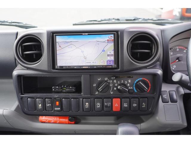 ダイナトラック 10尺 アルミバン 2トン積 サイドドア パワーゲート AT 積載2000kg リア観音扉 ラッシング1段 壁面フック バックカメラ ETC ナビ ワンセグTV 左電格ミラー 衝突軽減ブレーキ 車線逸脱警報 トヨタ車体製 スライドリフト ショート 標準幅(28枚目)