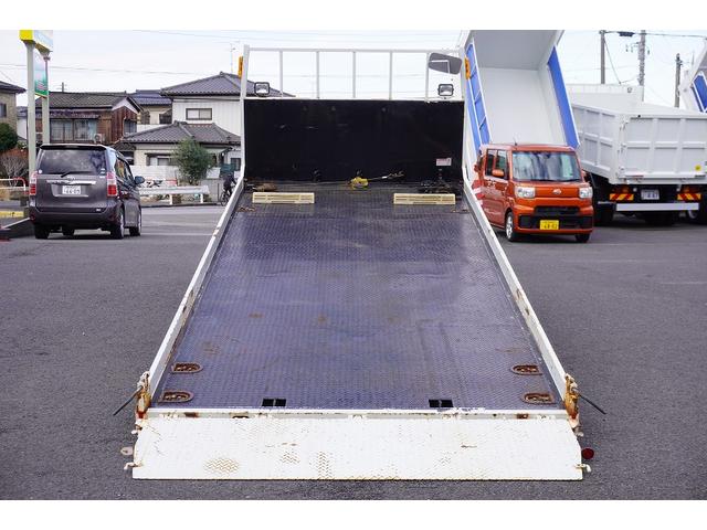 エルフトラック セーフティローダー　一般用　三方開　ウインチ　ラジコン　花見台製　積載３２５０ｋｇ　油圧リアゲート　床フック４対　鳥居下部鉄板張り　社外ナビ　ワンセグＴＶ　ＥＴＣ　フォグランプ　左電格ミラー　ＡＴ　重機運搬　積載車（41枚目）