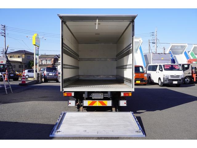 デュトロ ワイド超ロング　アルミバン　３トン　跳上パワーゲート　ＡＴ　積載２９５０ｋｇ　ラッシング２段　荷台一部シマ板張り　バックカメラ　社外ナビ　フルセグＴＶ　ＥＴＣ２．０　左電格ミラー　ＬＥＤヘッドライト　フォグ　クリアランスソナー　スマートキー　日本フルハーフ製（33枚目）