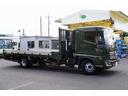4トン ワイド ベッド付 重機運搬車 ウインチ ラジコン タダノ製ハイジャッキ 造りボディー 積載2050kg アユミ板掛け アルミブロック 鳥居シマ板張り 作業灯 坂道発進補助 衝突軽減ブレーキ 車線逸脱警報 6速MT セルフローダー 回送 寝台 ETC(10枚目)