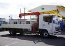 ヒノレンジャー 増トン 4段クレーン 7.7トン積 5.5m長 ラジコン 標準幅 ベッド付 積載7700kg 古河ユニック製 フックイン 2.93t吊 差違いアウトリガー 角足 セイコーラック 坂道発進補助 オートエアコン 衝突軽減ブレーキ 車線逸脱警報 6速MT(8枚目)