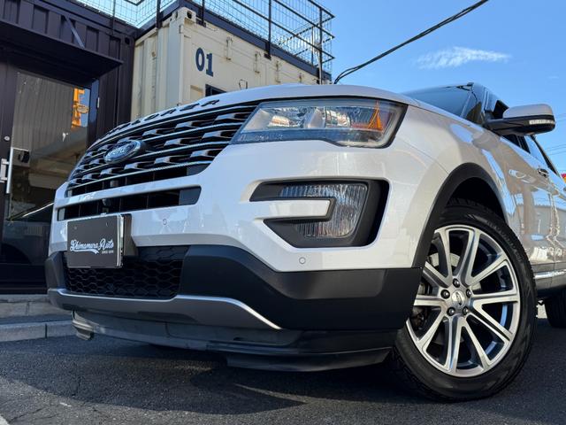 エクスプローラー リミテッド ・1年保証付・車両品質評価書付・点検整備付・正規ディーラー車・最終モデル・サンルーフ・黒レザー/パワーシート・マイフォードタッチ・バック/フロント/サイドカメラ・クルーズコントロール ・記録簿・禁煙車(5枚目)