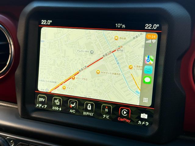 ジープ・ラングラーアンリミテッド ルビコン ・1年保証付・車両品質評価書付き・車検整備付・マフラー(BATTLEZ)・クリムゾン・レザーシート・AppleCarPlay・バックカメラ・ETC2.0・BLUETOOTH・スマートキー・ワンオーナー(17枚目)