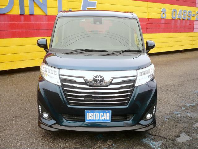 ルーミー カスタムG-T 純正SDナビ ワンセグTV 全方位カメラ CD再生 Bluetooth電話&音楽 ETC スマートキー 両側自動ドア クルーズコントロール LEDヘッドライト I-STOP 衝突軽減ブレーキ(5枚目)