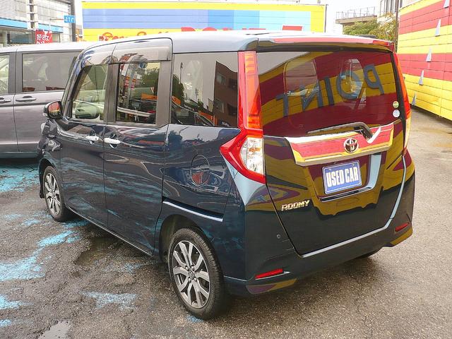 ルーミー カスタムG-T 純正SDナビ ワンセグTV 全方位カメラ CD再生 Bluetooth電話&音楽 ETC スマートキー 両側自動ドア クルーズコントロール LEDヘッドライト I-STOP 衝突軽減ブレーキ(19枚目)