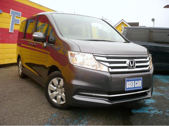 ステップワゴン G Eセレクション 純正8型メモリーナビ フルセグTV バックカメラ CD録音&DVD再生 Bluetooth電話のみ ETC スマートキー 後席フリップダウンモニター 両側自動ドア クルーズコントロール I-STOP(2枚目)