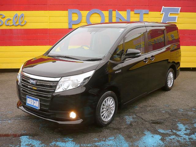 ノア ハイブリッドG 純9型ナビ 地DTV Bカメラ CD&DVD Bluetooth電話&音楽 ETC スマートキー 後席フリップダウンモニター 両側自動ドア クルコン 前席Sヒーター LEDライト セーフティーセンス(4枚目)