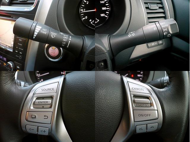 ティアナ ＸＶ　ナビＡＶＭパッケージ　純正ＳＤナビ　地ＤＴＶ　全周囲カメラ　ＣＤ＆ＤＶＤ　Ｂｌｕｅｔｏｏｔｈ　ＵＳＢ　ＥＴＣ　スマキー　本革シート＆前席シートヒーター＆クーラー＆Ｐシート　クルコン　前後Ｃセンサー　ＨＩＤライト　エマブレ（33枚目）