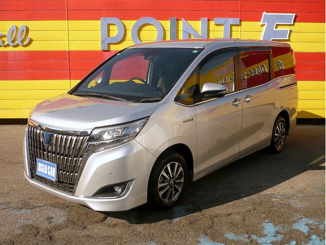 エスクァイア ハイブリッドＧｉ　プレミアムパッケージ　純正９型ナビ　地ＴＶ　Ｂカメラ　ＣＤ＆ＤＶＤ　Ｂｌｕｅｔｏｏｔｈ　ＥＴＣ　デジタルインナーミラー　スマキー　フリップダウンモニター　両側自動ドア　ＨレザーＳ　前席Ｓヒーター　クルコン　ＬＥＤ　衝突軽減（4枚目）