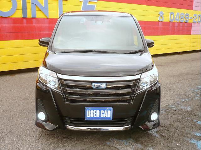 ノア ハイブリッドＳｉ　ダブルバイビー　純正９型ＳＤナビ　地ＴＶ　Ｂカメラ　ＣＤ＆ＤＶＤ　Ｂｌｕｅｔｏｏｔｈ　ＥＴＣ　前後ドラレコ　スマートキー　後席フリップダウンモニター　両側自動ドア　Ｈレザーシート　クルコン　ＬＥＤ　セーフティーセンス（5枚目）