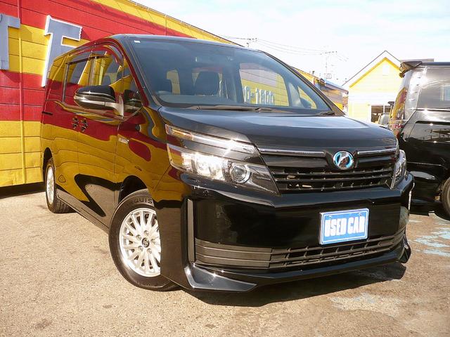 ヴォクシー ハイブリッドＸ　純正ＳＤナビ　フルセグＴＶ　バックカメラ　ＣＤ＆ＤＶＤ　Ｂｌｕｅｔｏｏｔｈ電話＆音楽　ＥＴＣ　ドラレコ　スマートキー　純正フリップダウンモニター　片側パワースライドドア　ＬＥＤヘッドライト（2枚目）